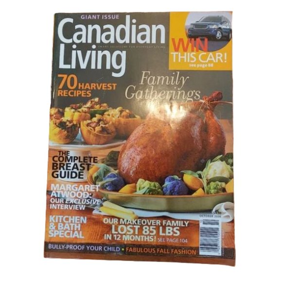 $5 ADD-ON ✨ Canadian Living Magazine - October 2006 - Picture 1 of 4